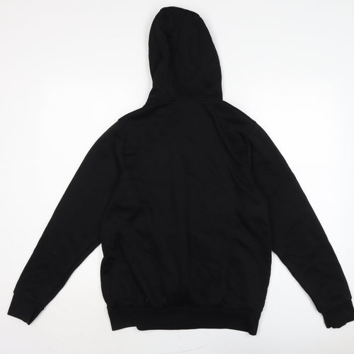 Slazenger Mens Black Cotton Full Zip Hoodie Size XS