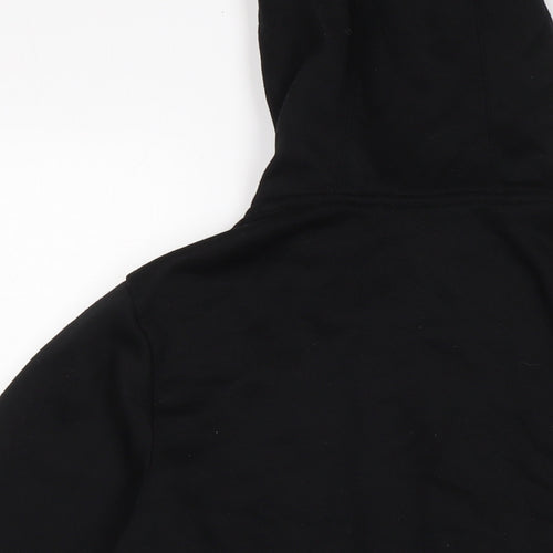 Slazenger Mens Black Cotton Full Zip Hoodie Size XS