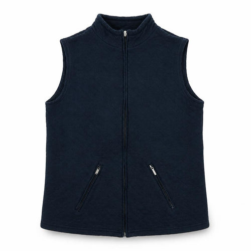 Bonmarché Womens Blue Gilet Waistcoat Size M Zip
