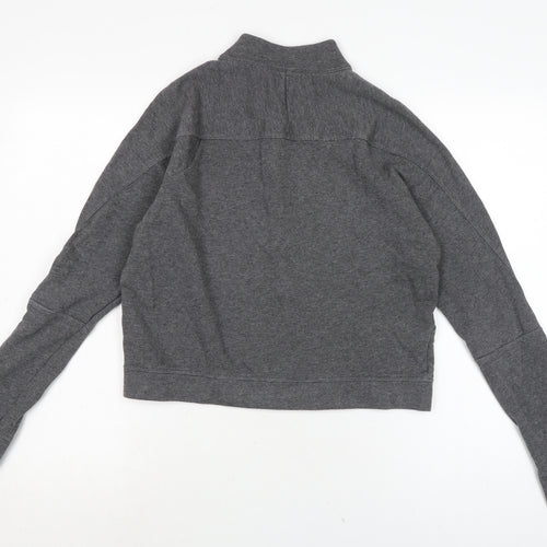 Under armour Womens Grey Cotton Full Zip Sweatshirt Size S