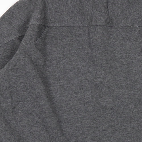 Under armour Womens Grey Cotton Full Zip Sweatshirt Size S
