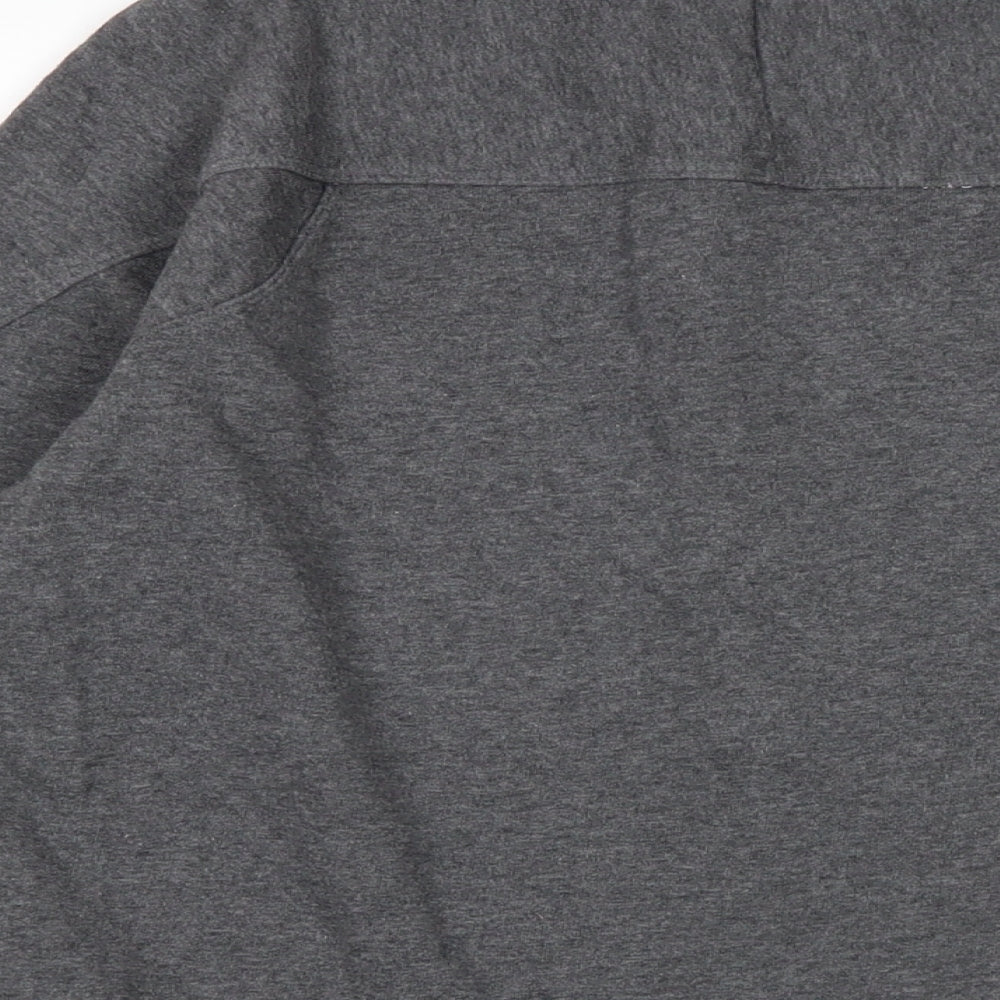 Under armour Womens Grey Cotton Full Zip Sweatshirt Size S