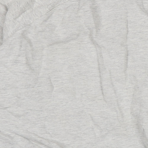 Topman Mens Grey Cotton Pullover Sweatshirt Size M
