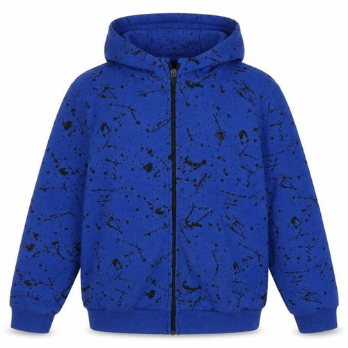 NEXT Boys Blue Cotton Full Zip Hoodie Size 11 Years