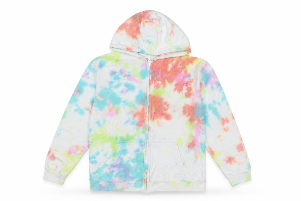 Just Hoods Girls White Cotton Full Zip Hoodie Size 12-13 Years