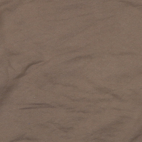 Minga Mens Brown Cotton Pullover Sweatshirt Size M