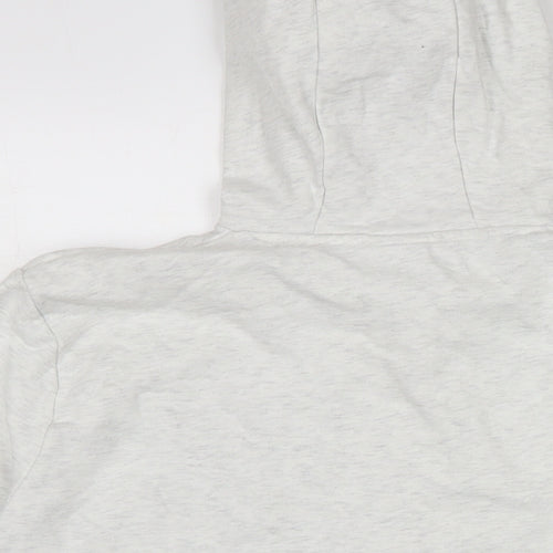 ellesse Womens Grey Cotton Pullover Hoodie Size 16