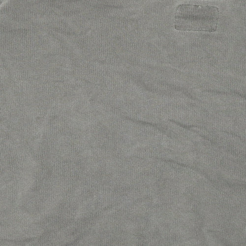 Pull&Bear Womens Grey Cotton Pullover Sweatshirt Size M