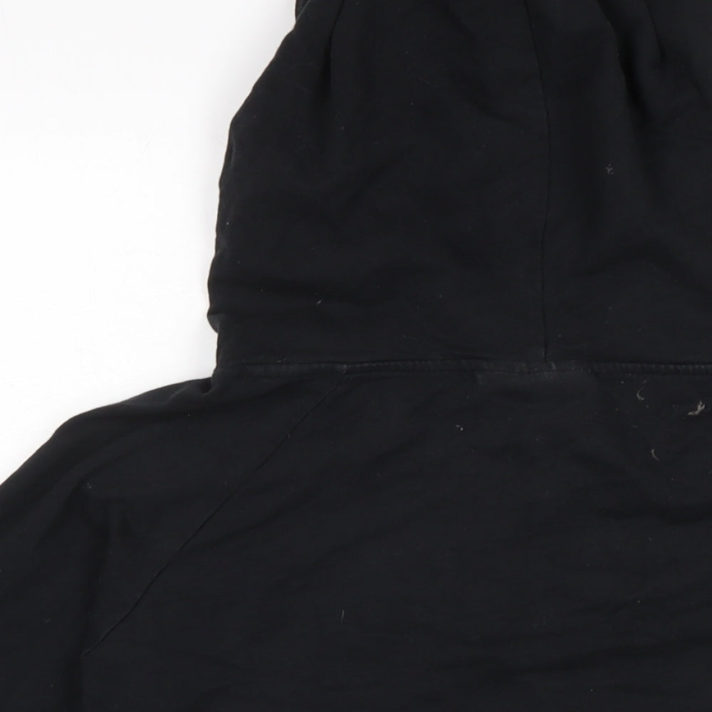 Firetrap Womens Black Cotton Full Zip Hoodie Size S