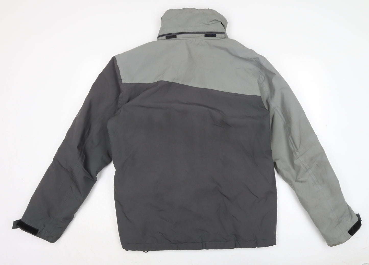 Inoc Mens Grey Anorak Jacket Size M Zip