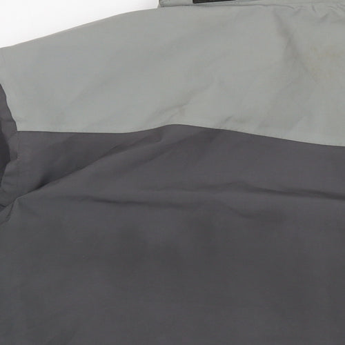 Inoc Mens Grey Anorak Jacket Size M Zip