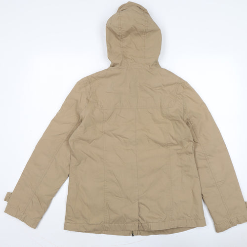 Bossini Womens Beige Anorak Jacket Size L Zip