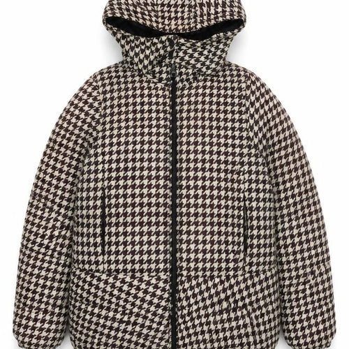 OVS Girls Brown Puffer Jacket Coat Size 13-14 Years Zip
