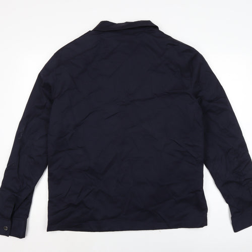Marks and Spencer Mens Blue Jacket Size L Zip