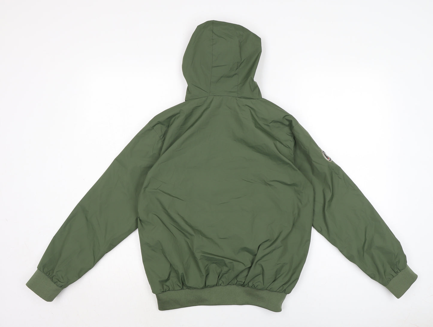 Kangol Boys Green Anorak Jacket Size 13 Years Zip