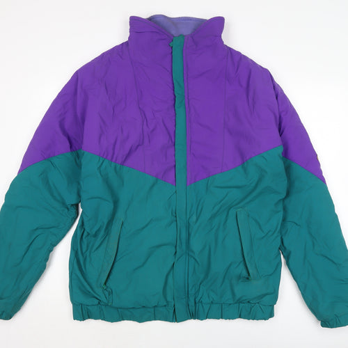 Polartec Womens Green Anorak Jacket Size XL Zip