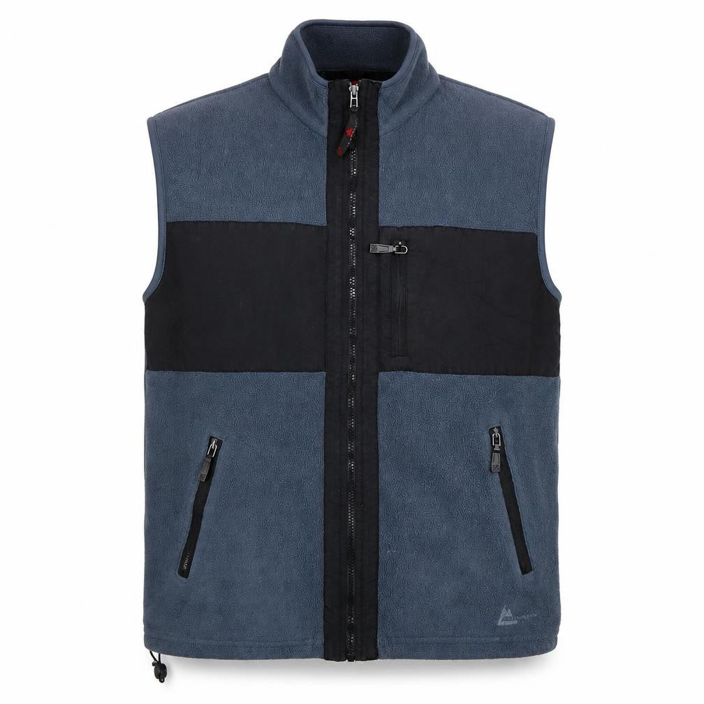 One Valley Mens Blue Gilet Waistcoat Size M Zip