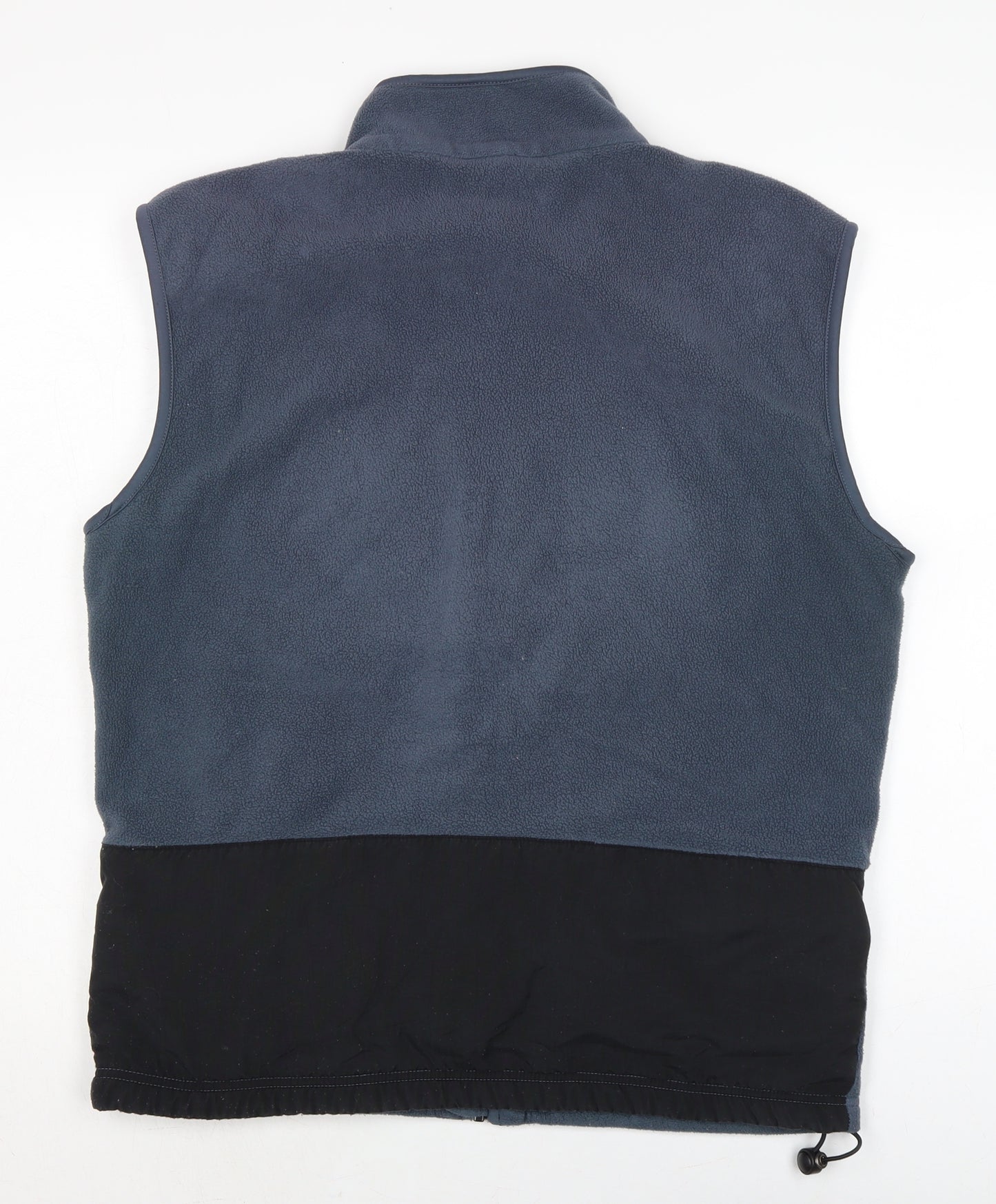 One Valley Mens Blue Gilet Waistcoat Size M Zip