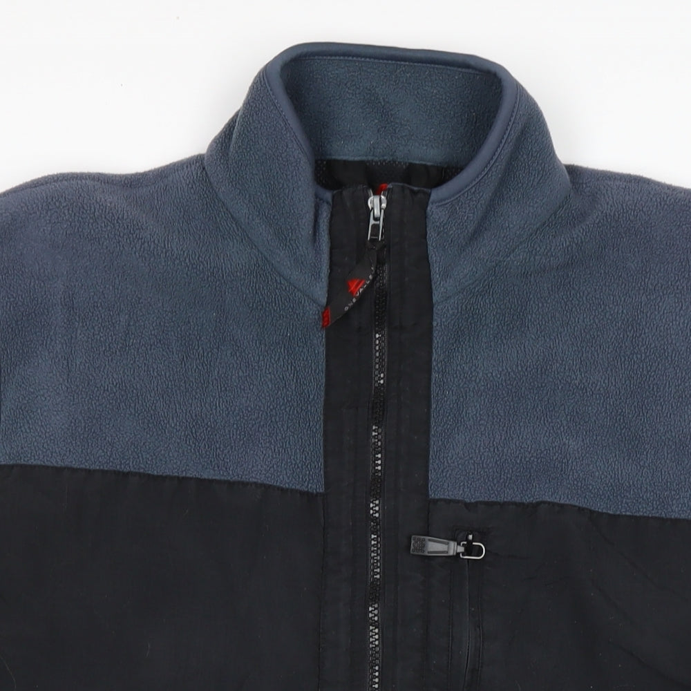 One Valley Mens Blue Gilet Waistcoat Size M Zip