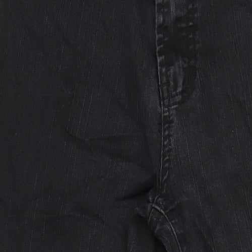 Swallow Jeans Womens Black Cotton Straight Jeans Size L L28 in Regular