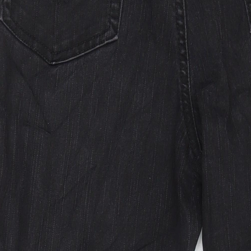 Swallow Jeans Womens Black Cotton Straight Jeans Size L L28 in Regular