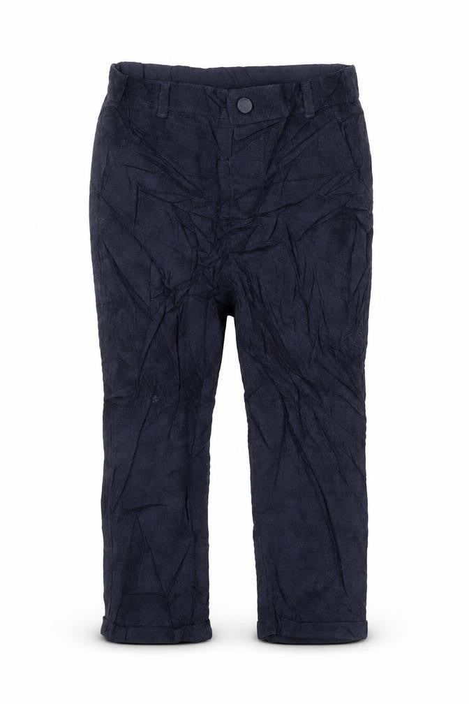 M&S Boys Blue 100% Cotton Tapered Jeans Size 2-3 Years Regular