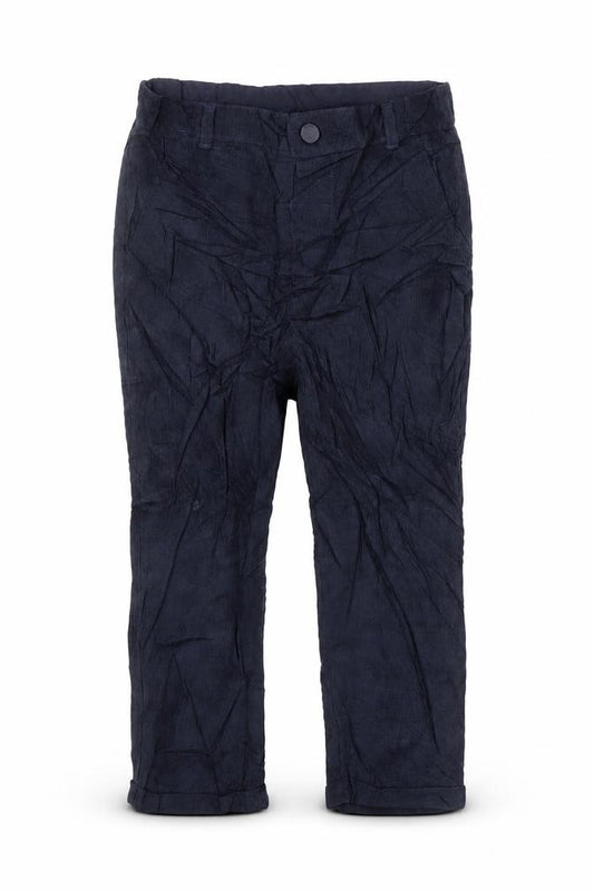 M&S Boys Blue 100% Cotton Tapered Jeans Size 2-3 Years Regular