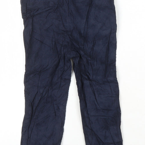 M&S Boys Blue 100% Cotton Tapered Jeans Size 2-3 Years Regular