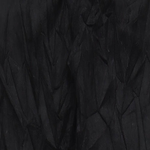 M&S Womens Black Cotton Straight Jeans Size 10 L28 in Regular - Corduroy