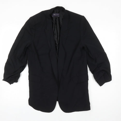 M&S Womens Black Jacket Blazer Size 12