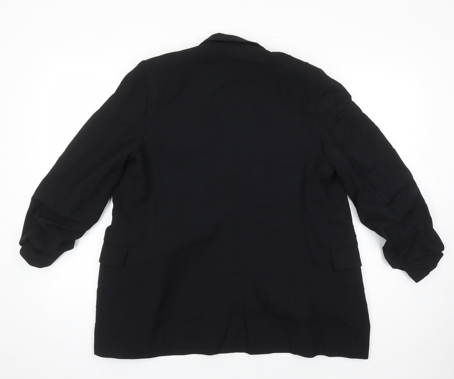 M&S Womens Black Jacket Blazer Size 12