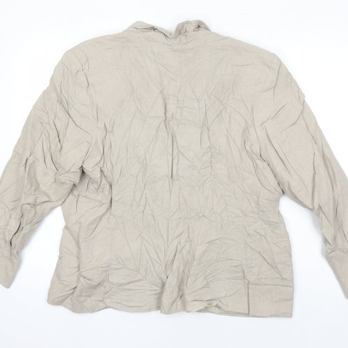 Classic Womens Beige Jacket Size 20