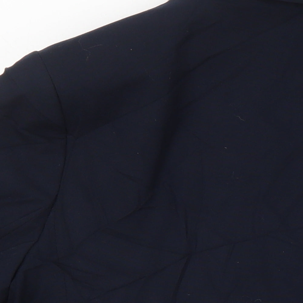 M&S Womens Blue Jacket Blazer Size 16