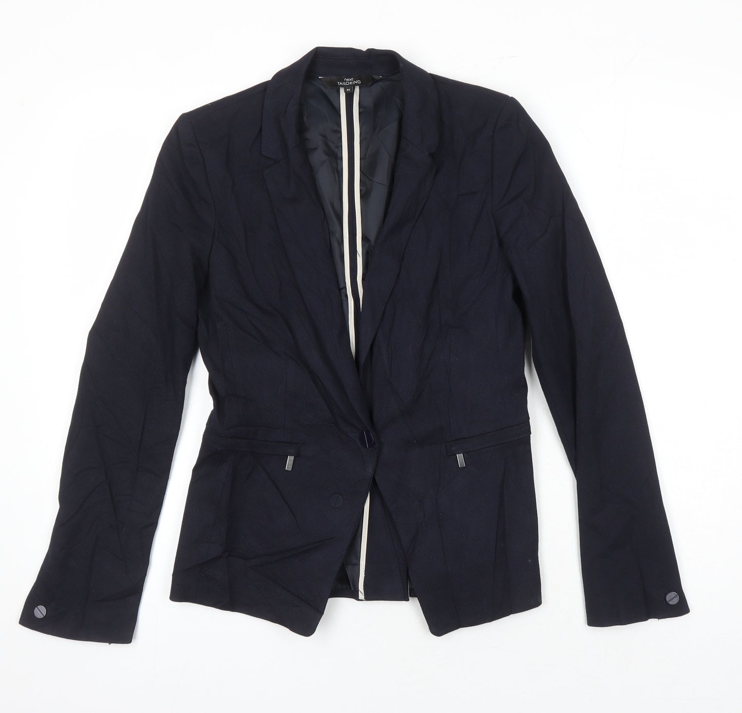 NEXT Womens Blue Jacket Blazer Size 8