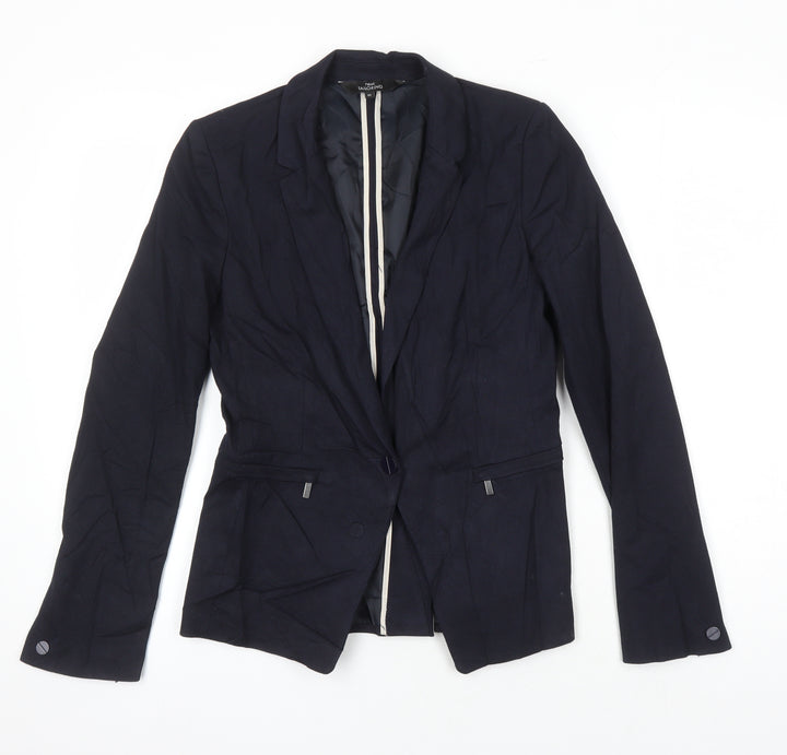 NEXT Womens Blue Jacket Blazer Size 8