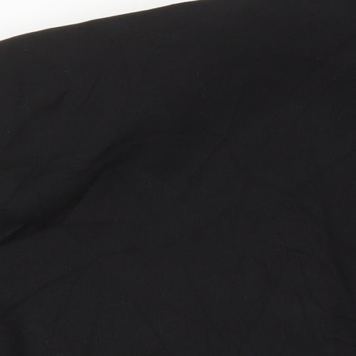 M&S Mens Black Polyester Jacket Blazer Size 46 Regular