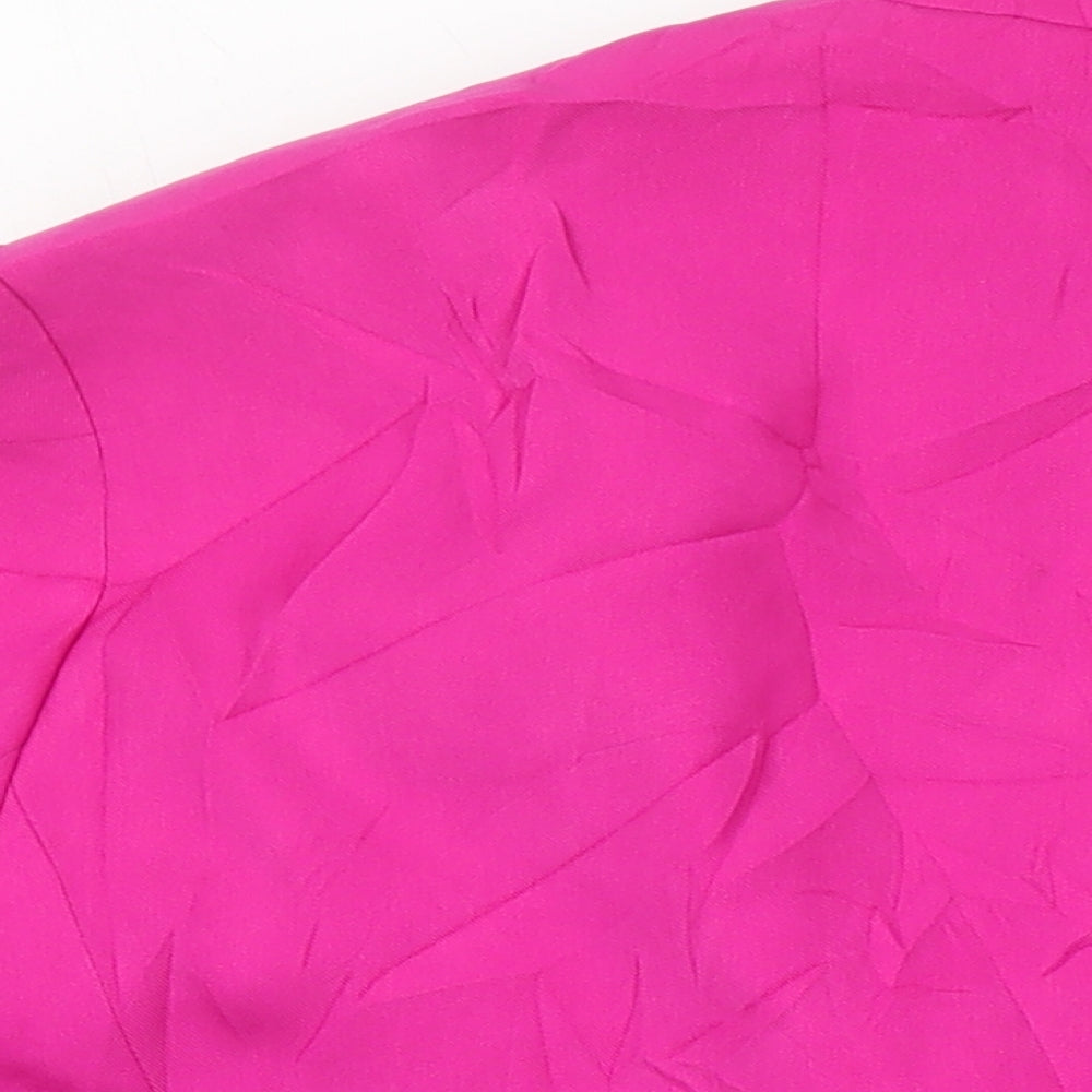 M&S Womens Pink Jacket Blazer Size 18 Button