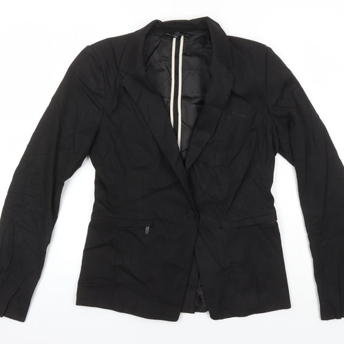 NEXT Womens Black Jacket Blazer Size 8