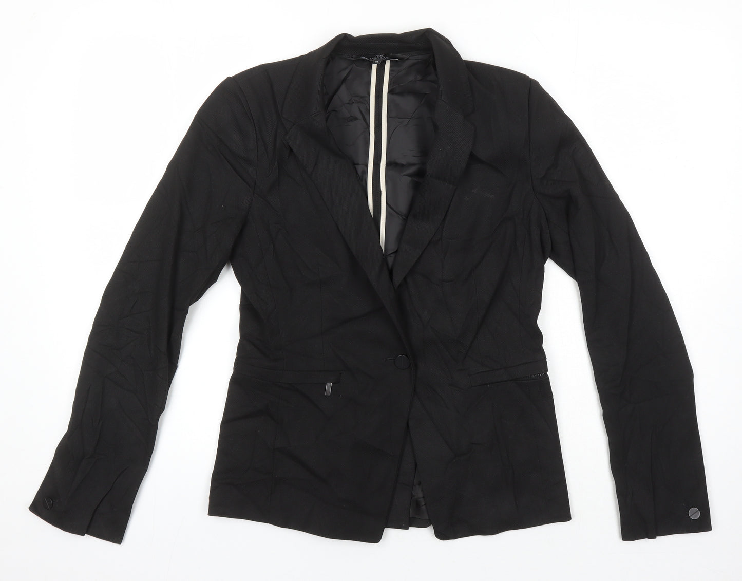 NEXT Womens Black Jacket Blazer Size 8
