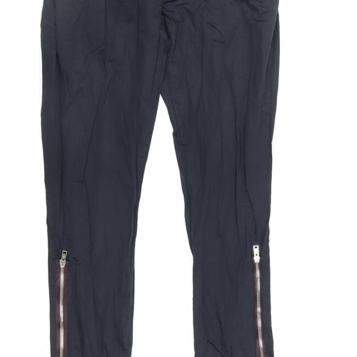 Paul Smith Womens Blue Cotton Dress Pants Trousers Size 34 in L31 in Regular Zip - Zip Detail