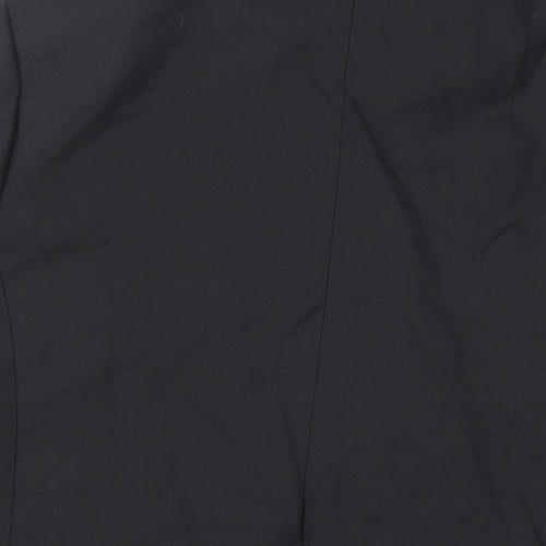 Marks and Spencer Womens Black Jacket Blazer Size 12 Button