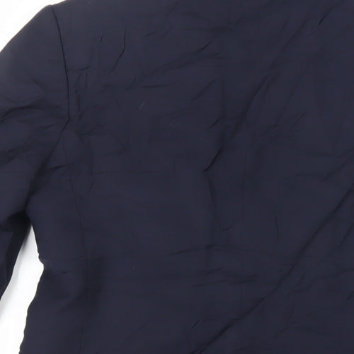 Wardrobes Womens Blue Jacket Blazer Size 8 Button