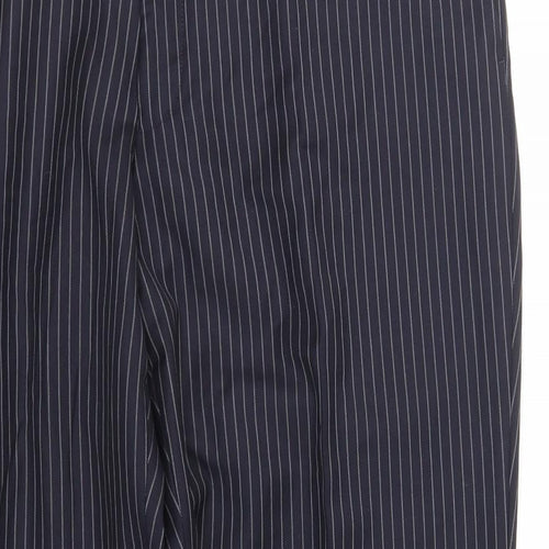 NEXT Mens Blue Wool Dress Pants Trousers Size 36 in L29 in Regular Zip