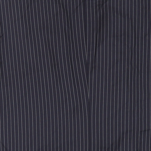 NEXT Mens Blue Striped Wool Jacket Suit Jacket Size 46 Regular