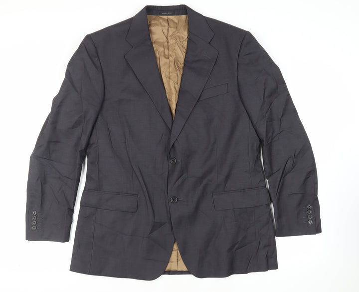 Marks and Spencer Mens Grey Wool Jacket Suit Jacket Size 42 Regular