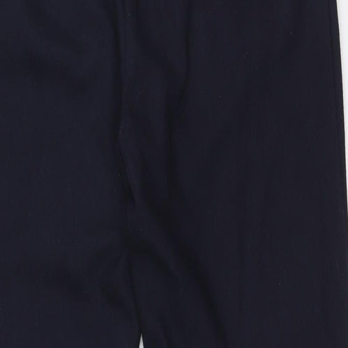 4th Reckless Womens Blue Polyester Sweatpants Trousers Size 12 L28 in Regular Zip