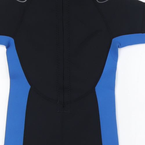 CIC Girls Black Polyester Jumpsuit One-Piece Size 9 Years L7 in Zip - Wet Suit