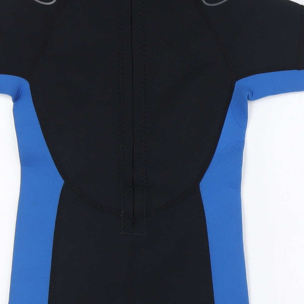 CIC Girls Black Polyester Jumpsuit One-Piece Size 9 Years L7 in Zip - Wet Suit