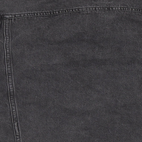 Wild Fable Mens Black Jacket Size S Button