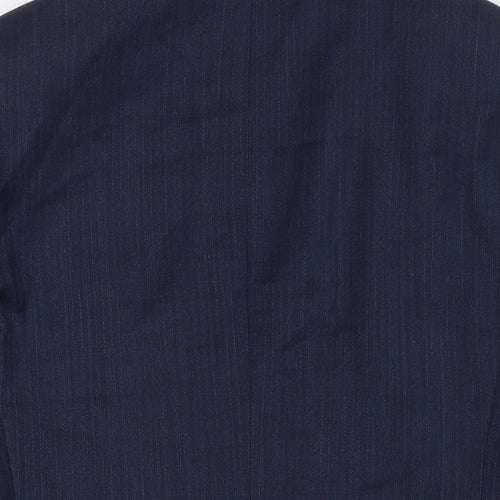 Marks and Spencer Mens Blue Wool Jacket Suit Jacket Size 38 Regular